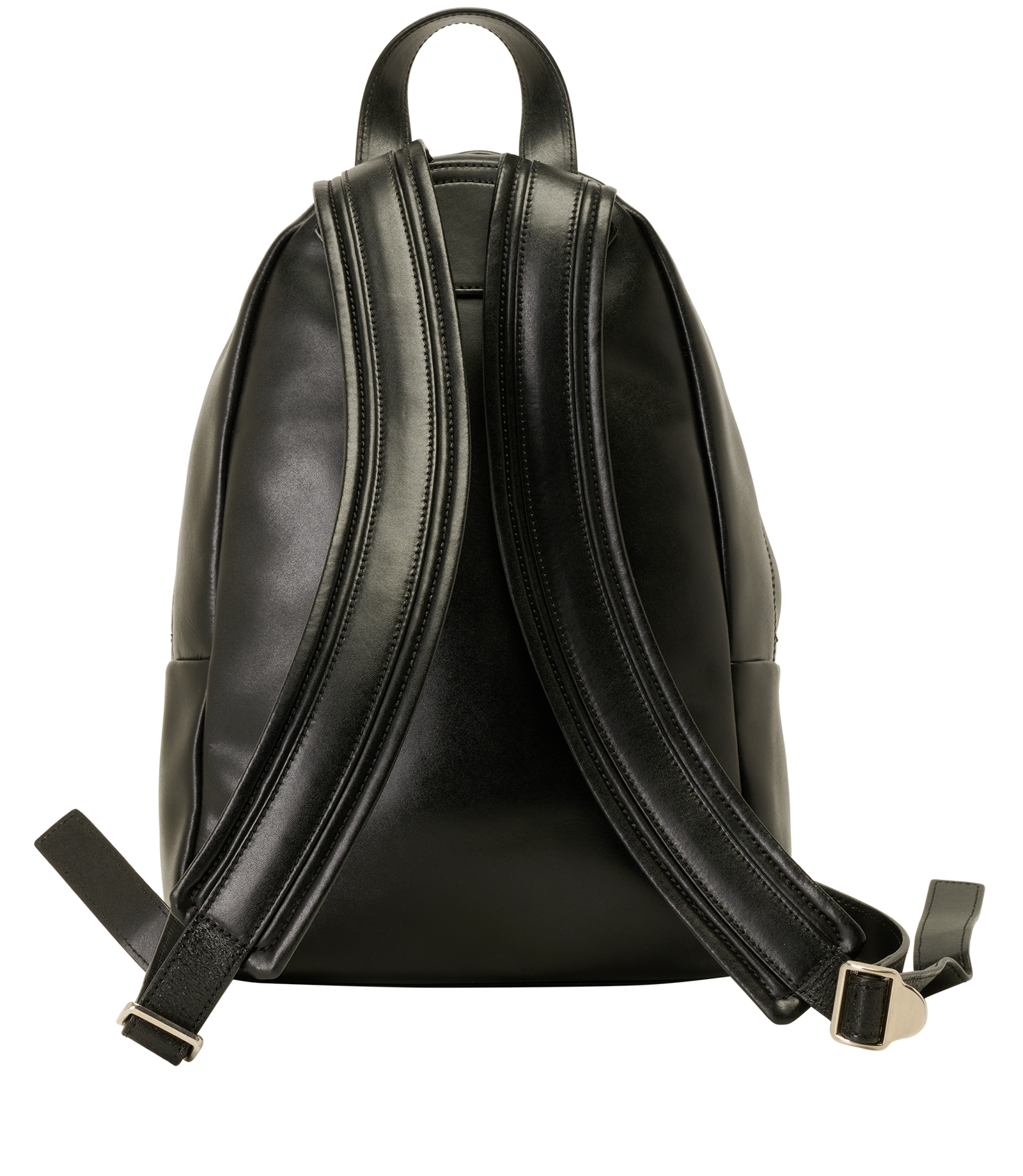 Medium Star Backpack, &pound;250, Handbags, Black, Leather, Back view
